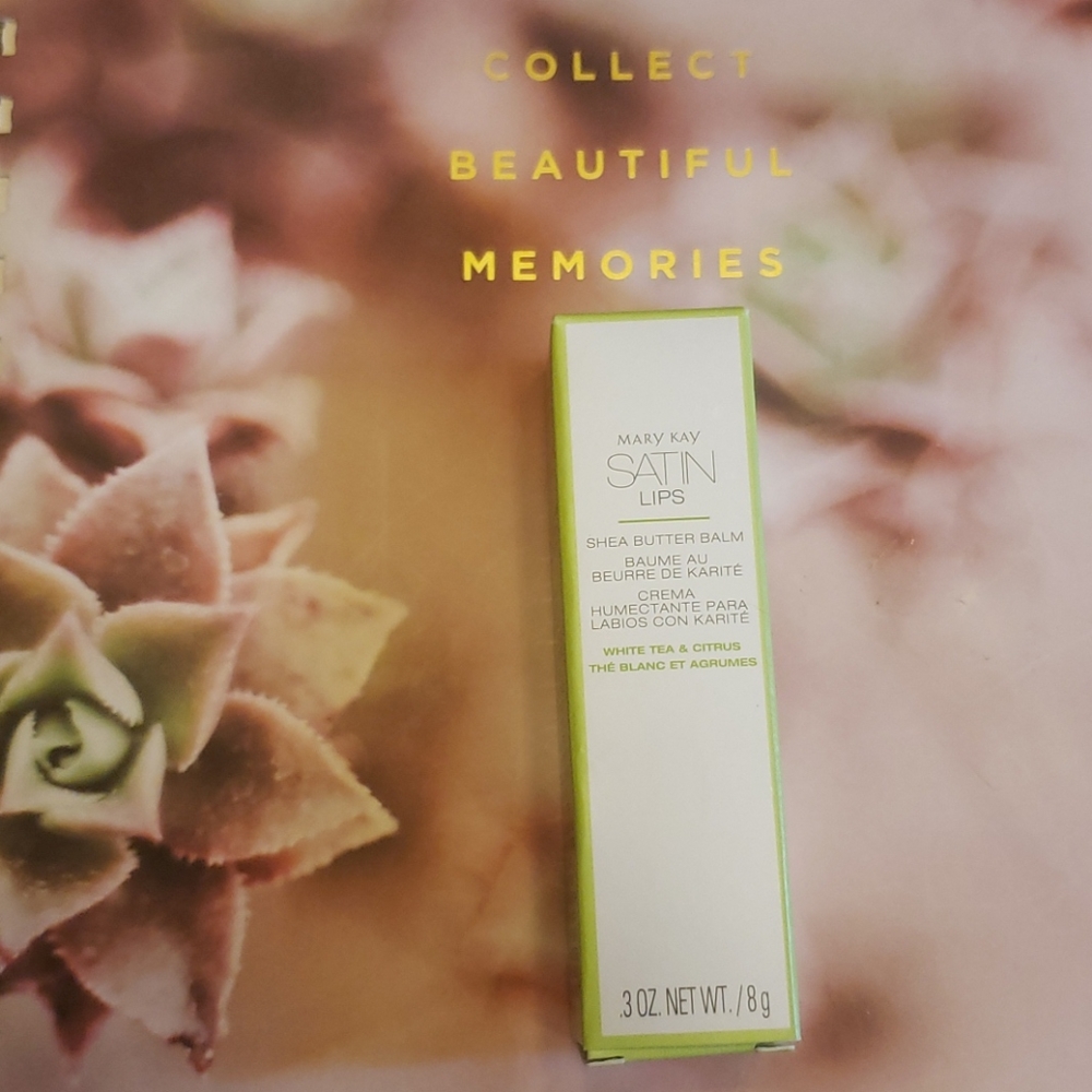 💕 NEW Satin Lips Balm White Tea & Citrus